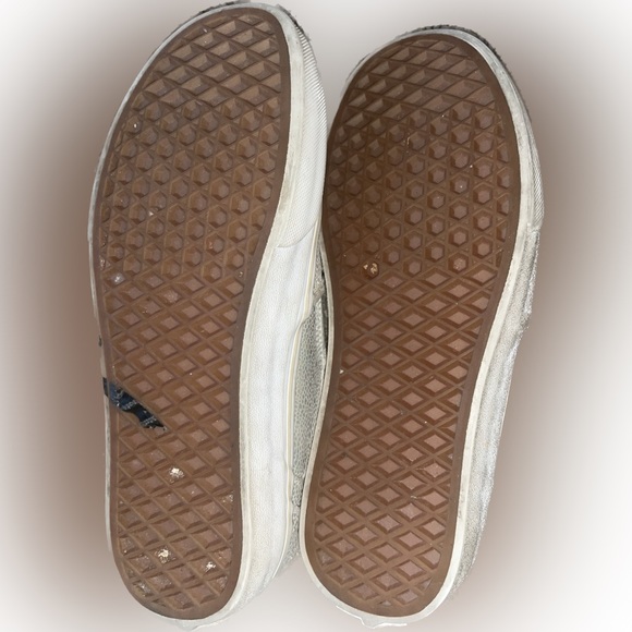 Woman’s Vans Asher Deluxe Iridescent Ortholite Snake Skin Slip-on Vans 🌵7 - Picture 2 of 8